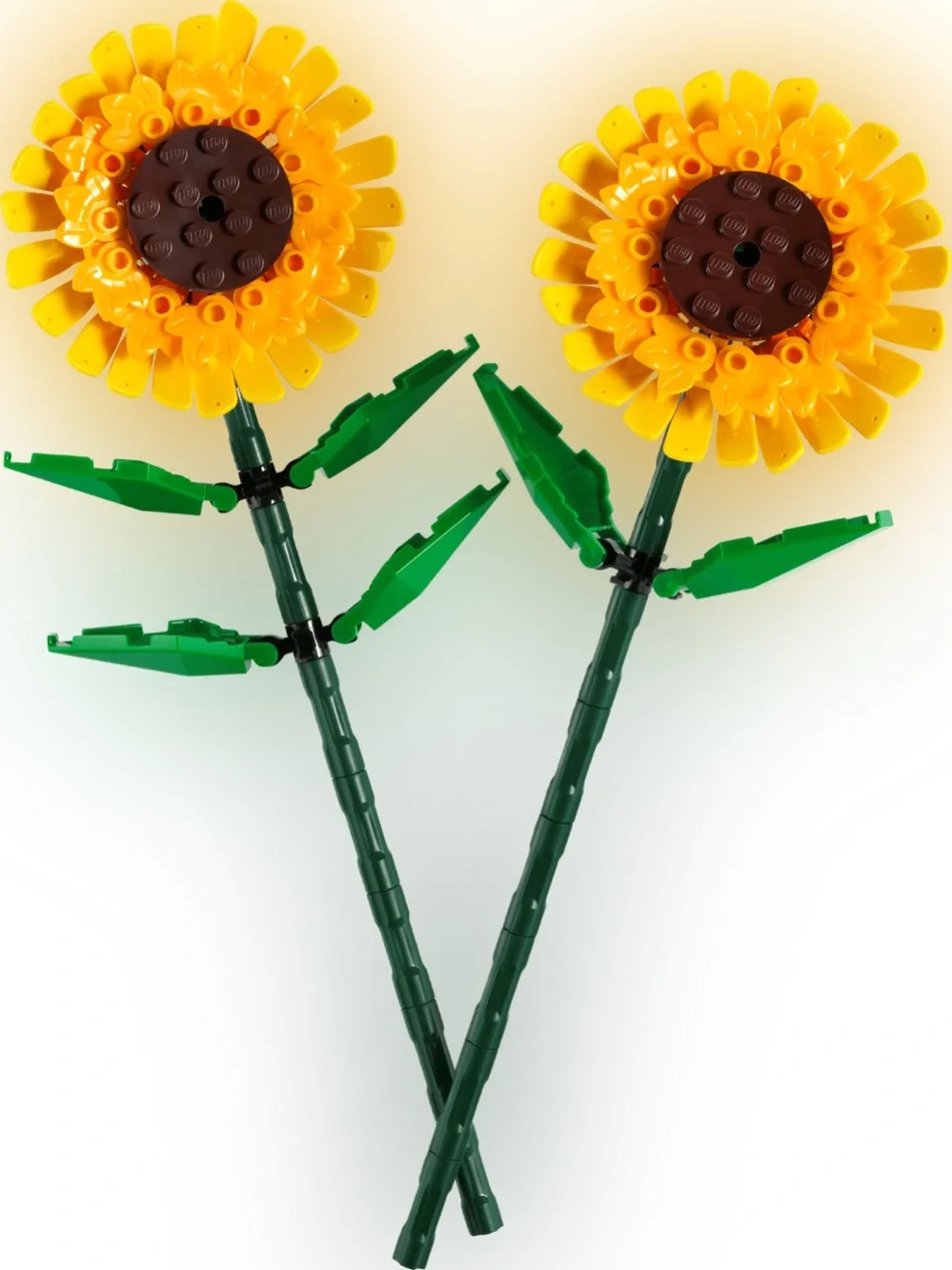 LEGO Sunflowers Floral Display - Yellow, Brown & Green-NIB -40524